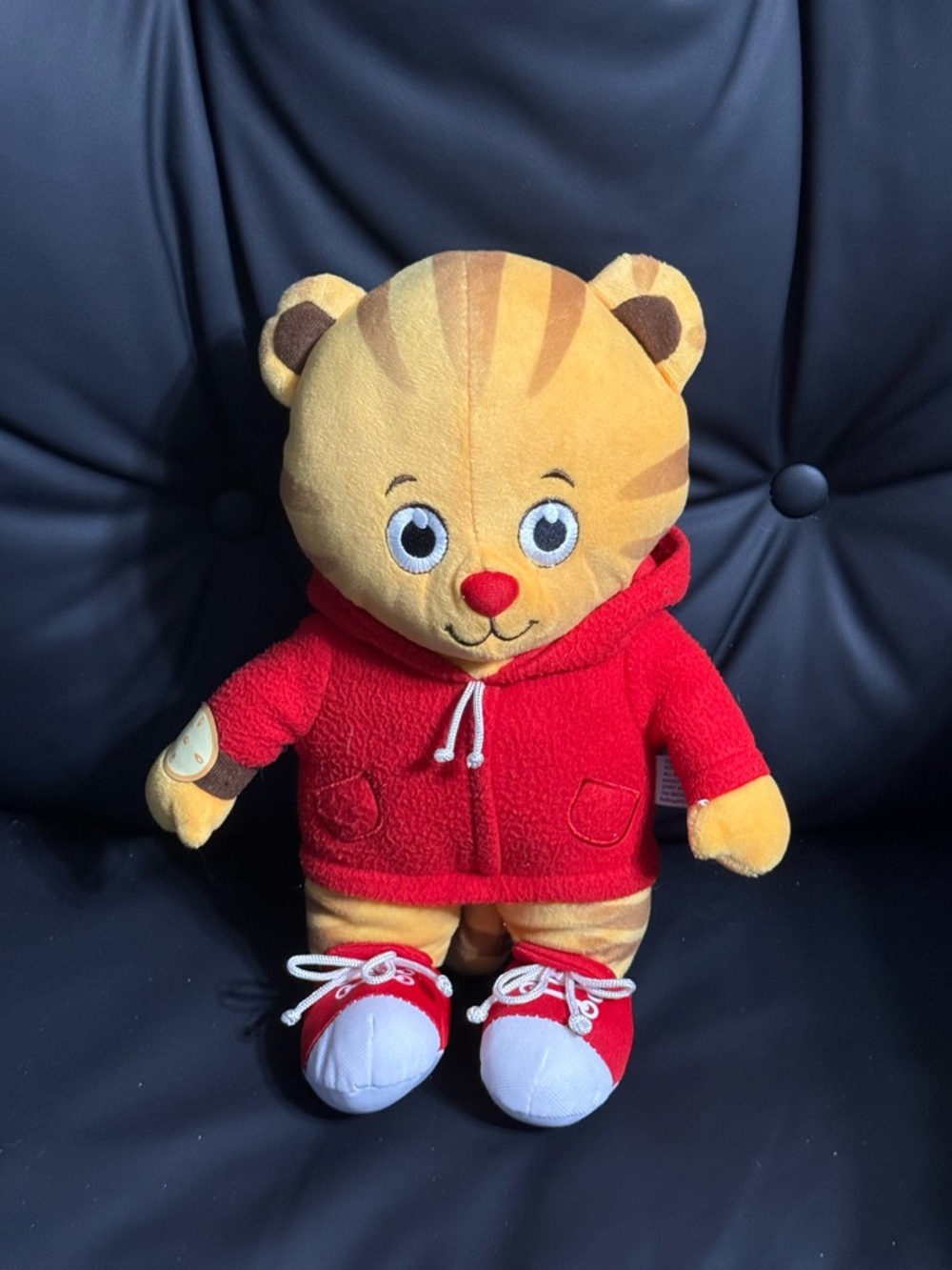 Daniel Tiger Plush Red Hoodie Stuffed Animal 2018 Fred Rogers Company